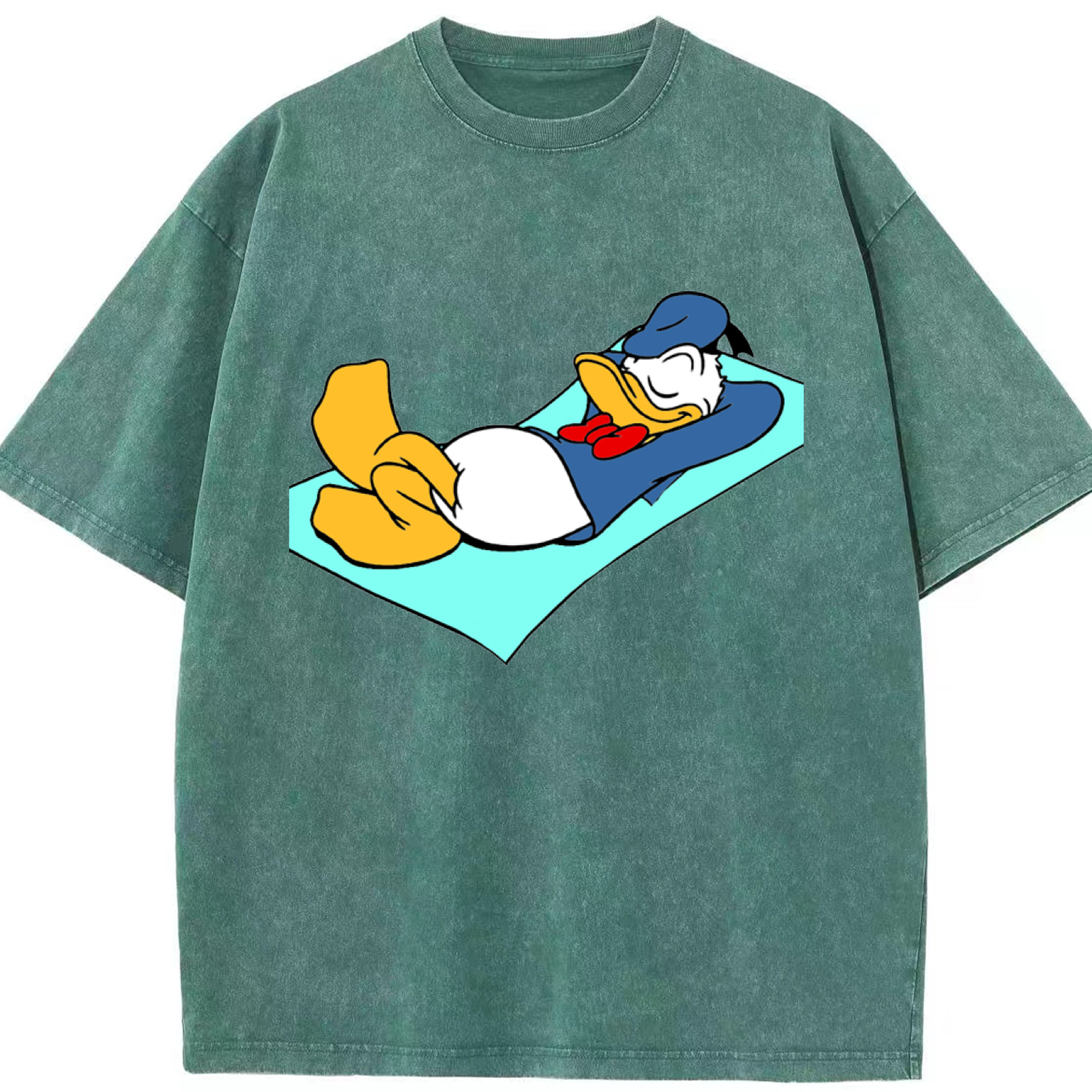 （画像用） ミッキーマウス Mickey Mouse 綿100% ヴィンテージ風 半袖Tシャツ（フロントプリント）